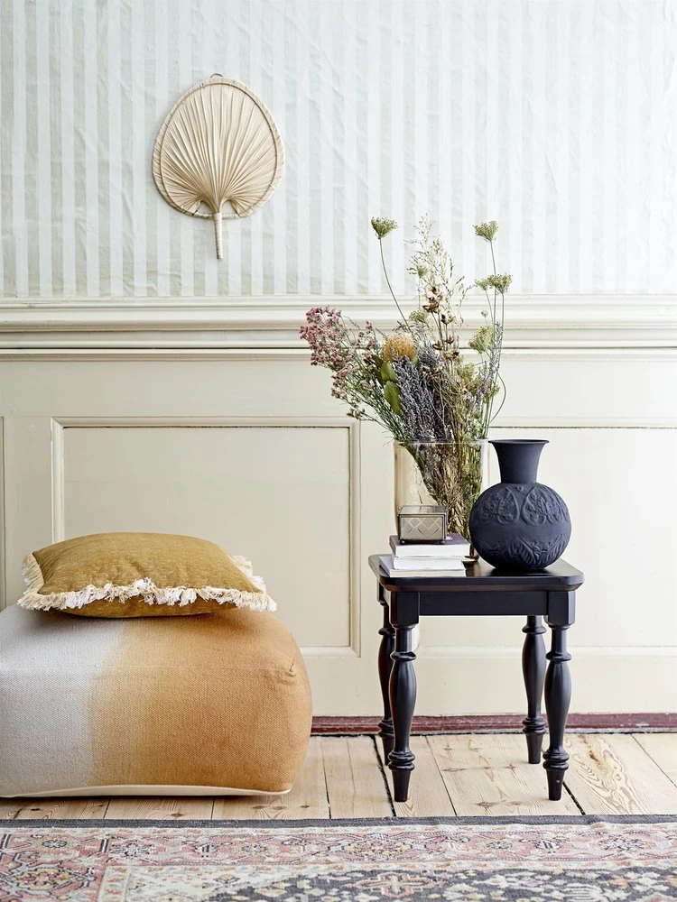 Bloomingville Cara Poef Multikleur - Katoen 3 Bloomingville Cara Poef Multikleur - Katoen - Afbeelding 3