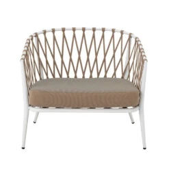 Bloomingville Cia Loungestoel - Wit