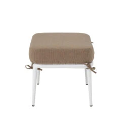 Bloomingville Cia Poef/kruk - Wit -Bloomingville Deco Verkoop bloomingville cia poef kruk wit 2