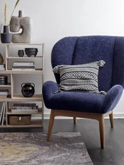 Bloomingville Eave Loungestoel - Blauw -Bloomingville Deco Verkoop bloomingville eave loungestoel blauw 9