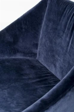 Bloomingville Elegant Fauteuil Blauw Velours -Bloomingville Deco Verkoop bloomingville elegant fauteuil blauw velours 5