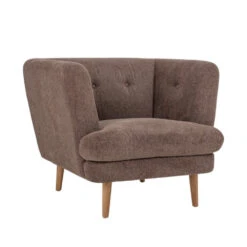 Bloomingville Elliot Loungestoel - Bruin -Bloomingville Deco Verkoop bloomingville elliot loungestoel bruin 2