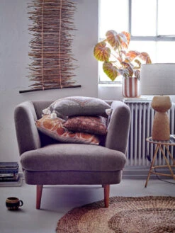 Bloomingville Elliot Loungestoel - Bruin -Bloomingville Deco Verkoop bloomingville elliot loungestoel bruin 6