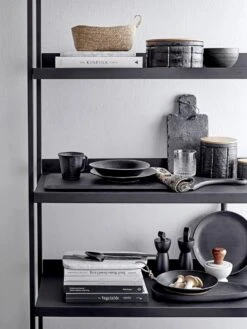 Bloomingville Lot Kast Met Planken Metaal - Zwart -Bloomingville Deco Verkoop bloomingville lot kast met planken metaal zwart 6