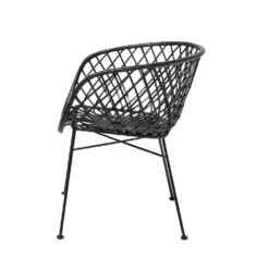 Bloomingville Loungestoel Zwart Rotan -Bloomingville Deco Verkoop bloomingville loungestoel zwart rotan 3