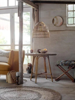 Bloomingville Malic Vloerkleed - Ø150 Cm -Bloomingville Deco Verkoop bloomingville malic vloerkleed 150 cm 3