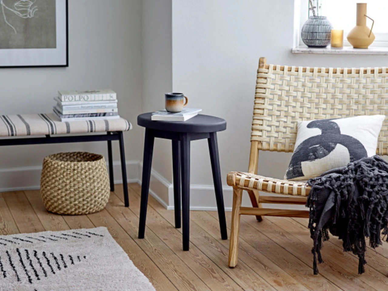 Bloomingville Malli Manden - Set Van 3 Stuks 4 Bloomingville Malli Manden - Set Van 3 Stuks - Afbeelding 4