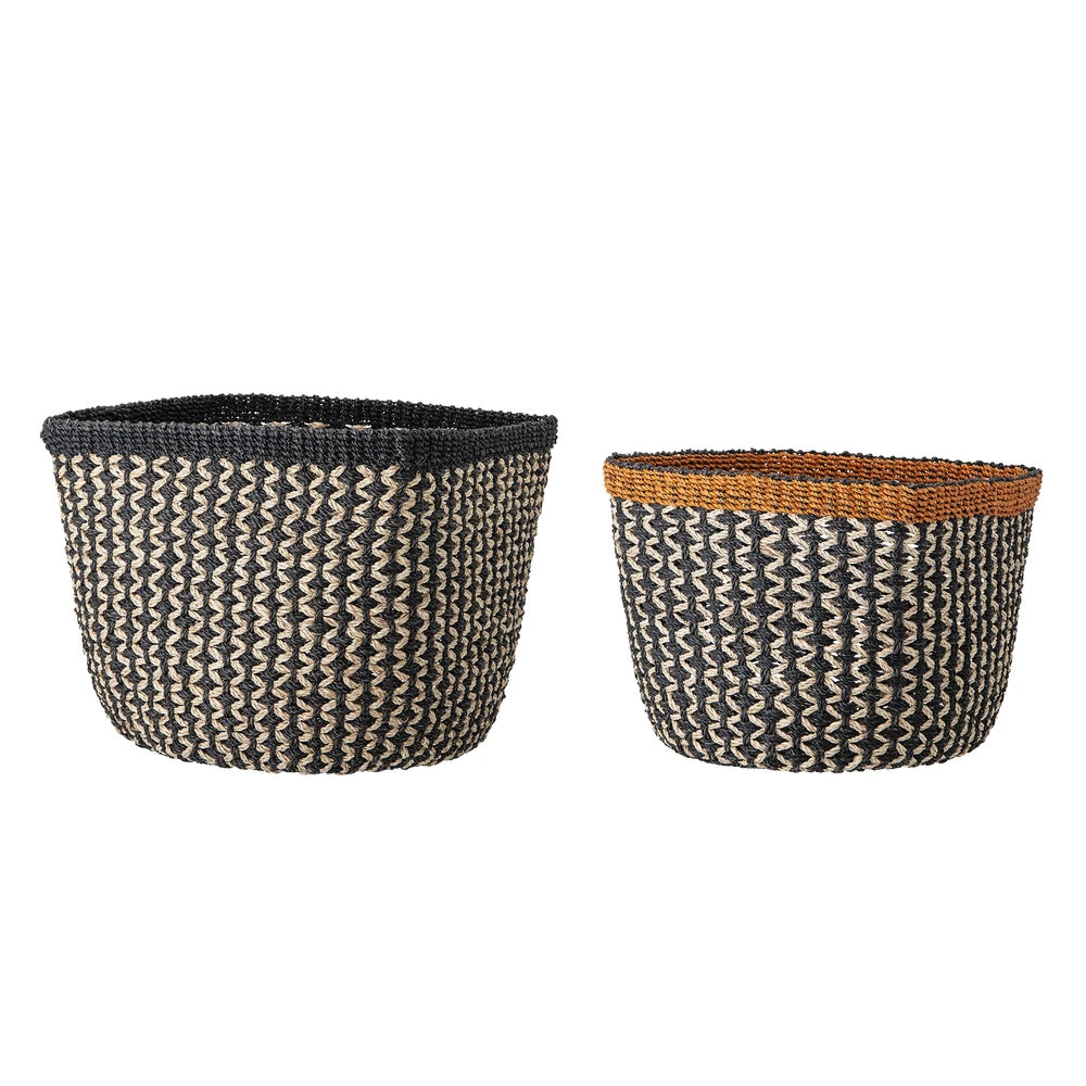 Bloomingville Mand Abaca - Set Van 2 1 Bloomingville Mand Abaca - Set Van 2