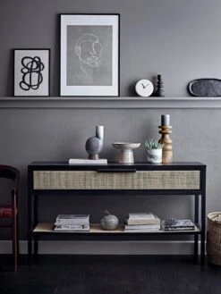 Bloomingville Mand Met Handvat Zeegras- Set Van 2 Stuks -Bloomingville Deco Verkoop bloomingville mand met handvat zeegras set van 2 s 2