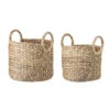 Bloomingville Mand Water Hyacinth Naturel - Set Van 2