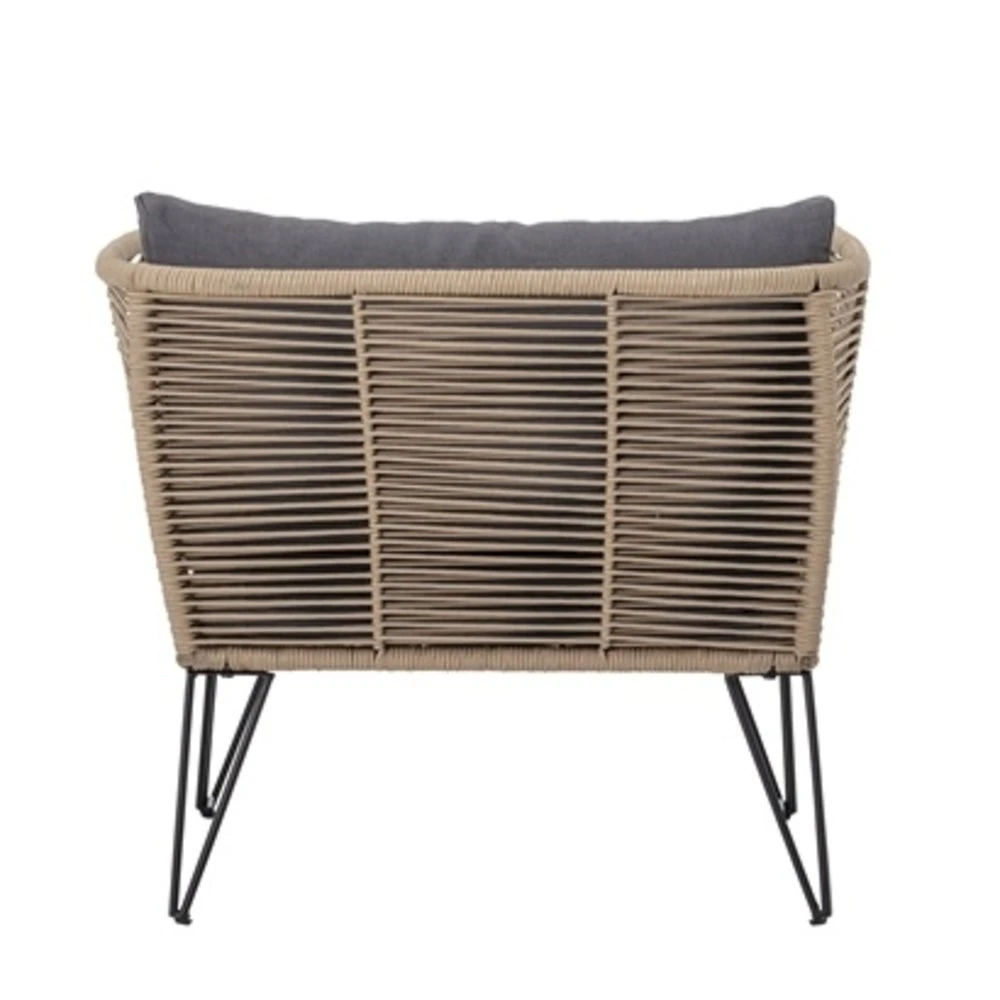 Bloomingville Mundo Loungestoel - Bruin 5 Bloomingville Mundo Loungestoel - Bruin - Afbeelding 5