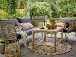 Bloomingville Mundo Loungestoel - Bruin 12 Bloomingville Mundo Loungestoel - Bruin -Bloomingville Deco Verkoop bloomingville mundo loungestoel bruin 5