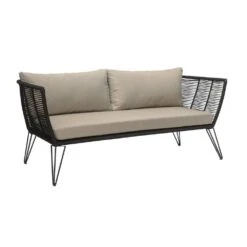 Bloomingville Mundo Sofa Zwart 175x72x74 Cm 7 Bloomingville Mundo Sofa Zwart 175x72x74 Cm -Bloomingville Deco Verkoop bloomingville mundo sofa zwart 175x72x74 cm 2