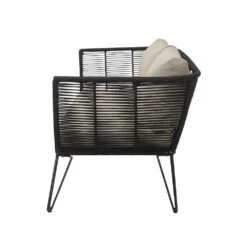 Bloomingville Mundo Sofa Zwart 175x72x74 Cm 8 Bloomingville Mundo Sofa Zwart 175x72x74 Cm -Bloomingville Deco Verkoop bloomingville mundo sofa zwart 175x72x74 cm 3