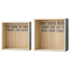 Bloomingville Opbergbox Grijs - Set Van 2