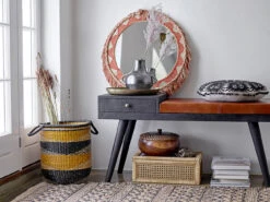 Bloomingville Opbergdoos Rotan - Set Van 2 -Bloomingville Deco Verkoop bloomingville opbergdoos rotan set van 2 4