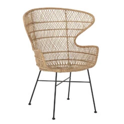 Bloomingville Oudon Loungestoel Rotan - Naturel -Bloomingville Deco Verkoop bloomingville oudon loungestoel rotan naturel 2