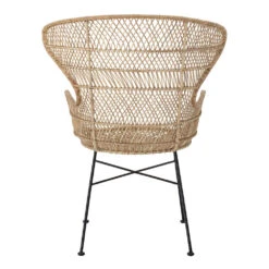Bloomingville Oudon Loungestoel Rotan - Naturel -Bloomingville Deco Verkoop bloomingville oudon loungestoel rotan naturel 4