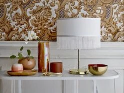 Bloomingville Paula Bord Bruin - Set Van 6 Stuks -Bloomingville Deco Verkoop bloomingville paula bord bruin set van 6 stuks 6