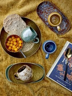 Bloomingville Paula Bord Groen - Set Van 6 Stuks -Bloomingville Deco Verkoop bloomingville paula bord groen set van 6 stuks 8