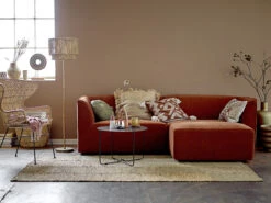 Bloomingville Petra Poef - Terracotta -Bloomingville Deco Verkoop bloomingville petra poef terracotta 4