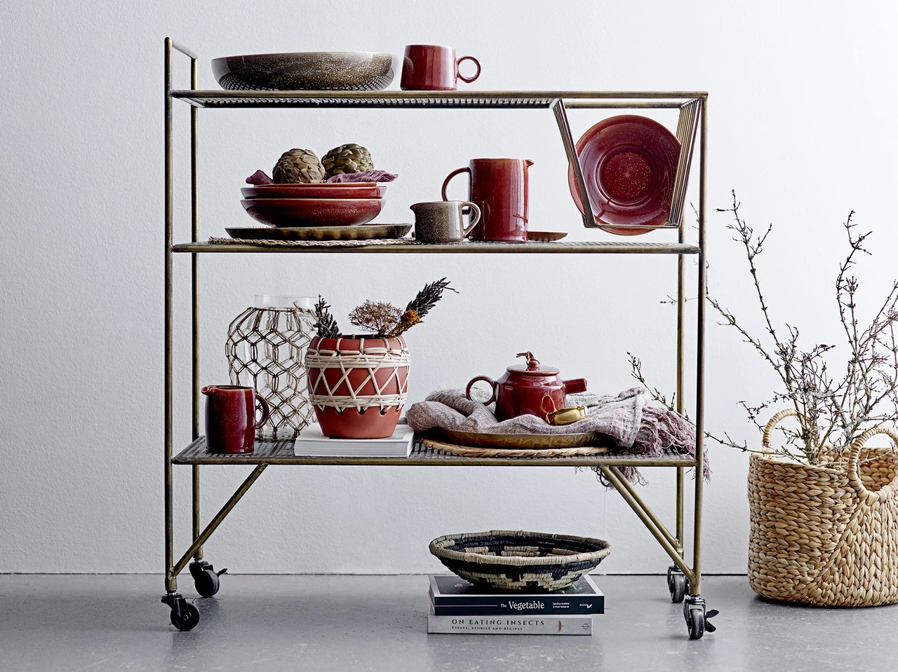 Bloomingville Placemats Water Hyacinth Naturel - Set Van 6 Stuks 4 Bloomingville Placemats Water Hyacinth Naturel - Set Van 6 Stuks - Afbeelding 4