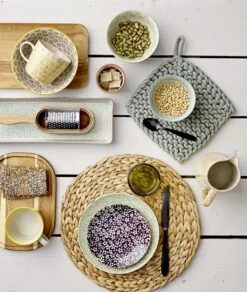 Bloomingville Placemats Water Hyacinth Naturel - Set Van 6 Stuks 13 Bloomingville Placemats Water Hyacinth Naturel - Set Van 6 Stuks -Bloomingville Deco Verkoop bloomingville placemats water hyacinth naturel set 4