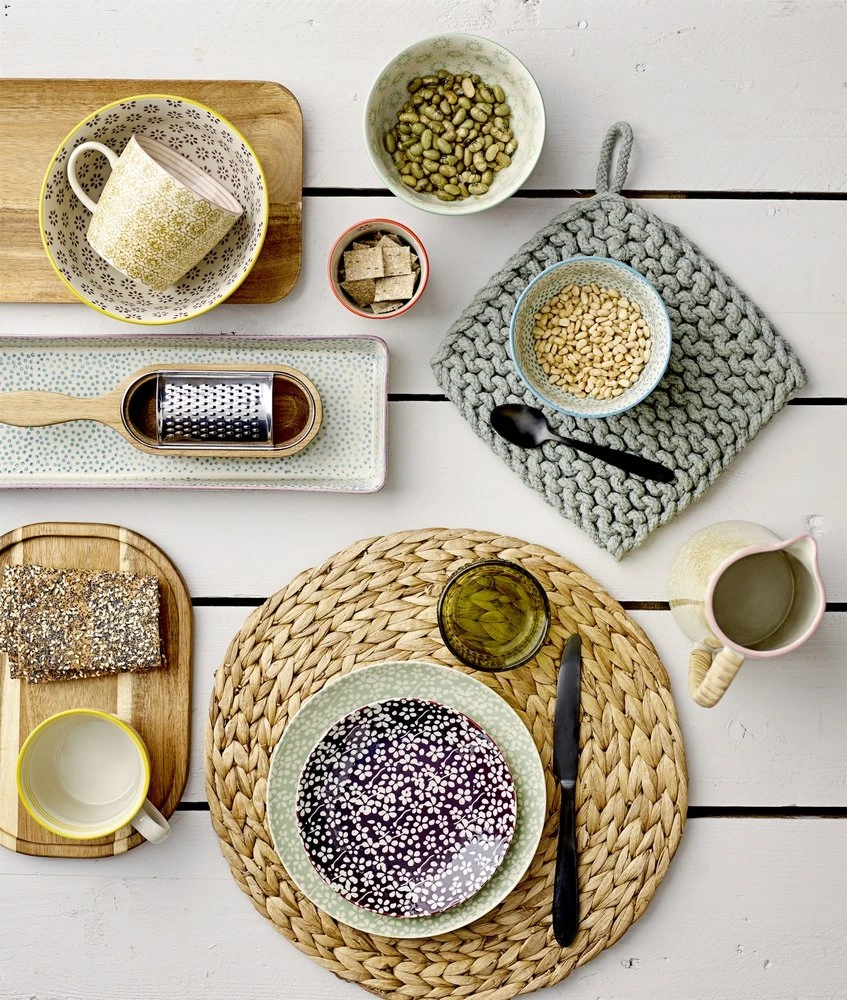 Bloomingville Placemats Water Hyacinth Naturel - Set Van 6 Stuks 5 Bloomingville Placemats Water Hyacinth Naturel - Set Van 6 Stuks - Afbeelding 5