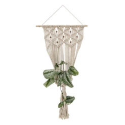 Bloomingville Planthanger Kantoen H70xW40 Cm -Bloomingville Deco Verkoop bloomingville planthanger kantoen h70xw40 cm 2