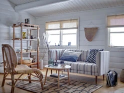 Bloomingville Rosen Loungestoel - Naturel -Bloomingville Deco Verkoop bloomingville rosen loungestoel naturel 6