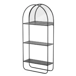 Bloomingville Deco Verkoop -Bloomingville Deco Verkoop bloomingville spiegel met planken metaal zwart 1