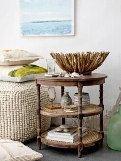 Bloomingville Suna Poef - 82041184 -Bloomingville Deco Verkoop bloomingville suna poef 82041184 2