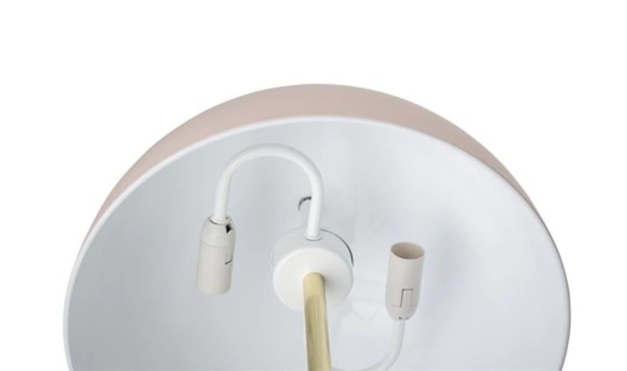 Bloomingville Tafellamp Goud Look Met Roze Lampenkap 2 Bloomingville Tafellamp Goud Look Met Roze Lampenkap - Afbeelding 2