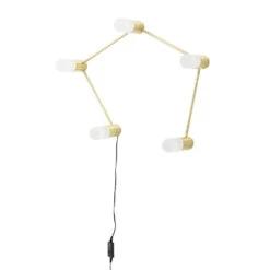 Bloomingville Tafellamp/muurlamp Metaal - Goud -Bloomingville Deco Verkoop bloomingville tafellamp muurlamp metaal goud 2