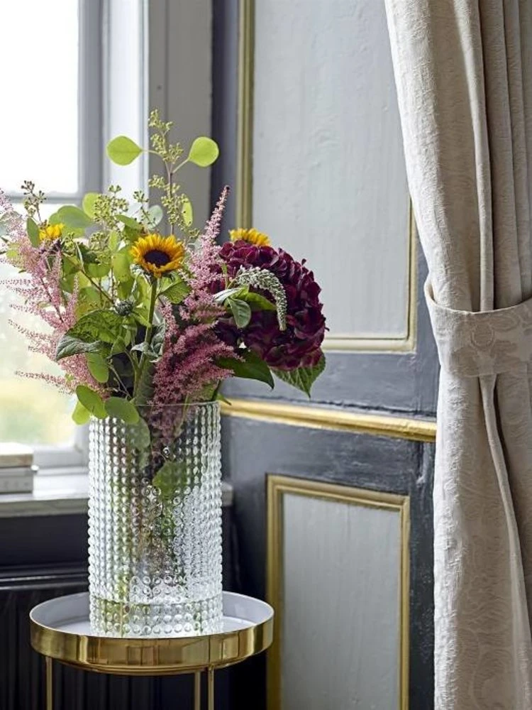 Bloomingville Tray Tafel Grijs Ø30x40cm 2 Bloomingville Tray Tafel Grijs Ø30x40cm - Afbeelding 2