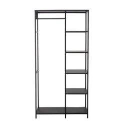 Bloomingville Valde Kledingrek - Zwart