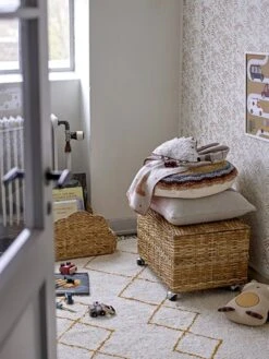 Bloomingville Vloerkleed Katoen - Geel 200x140cm -Bloomingville Deco Verkoop bloomingville vloerkleed katoen geel 200x140cm 2