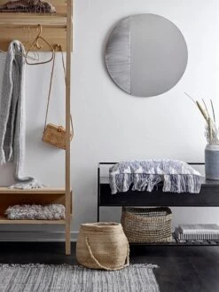 Bloomingville Vloerkleed Katoen - Grijs -Bloomingville Deco Verkoop bloomingville vloerkleed katoen grijs 4