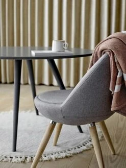 Bloomingville Vloerkleed Rond Wol Ø110cm -Bloomingville Deco Verkoop bloomingville vloerkleed rond wol 110cm 4